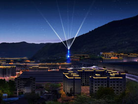 重慶云陽工業(yè)園區(qū)夜景照明設(shè)計